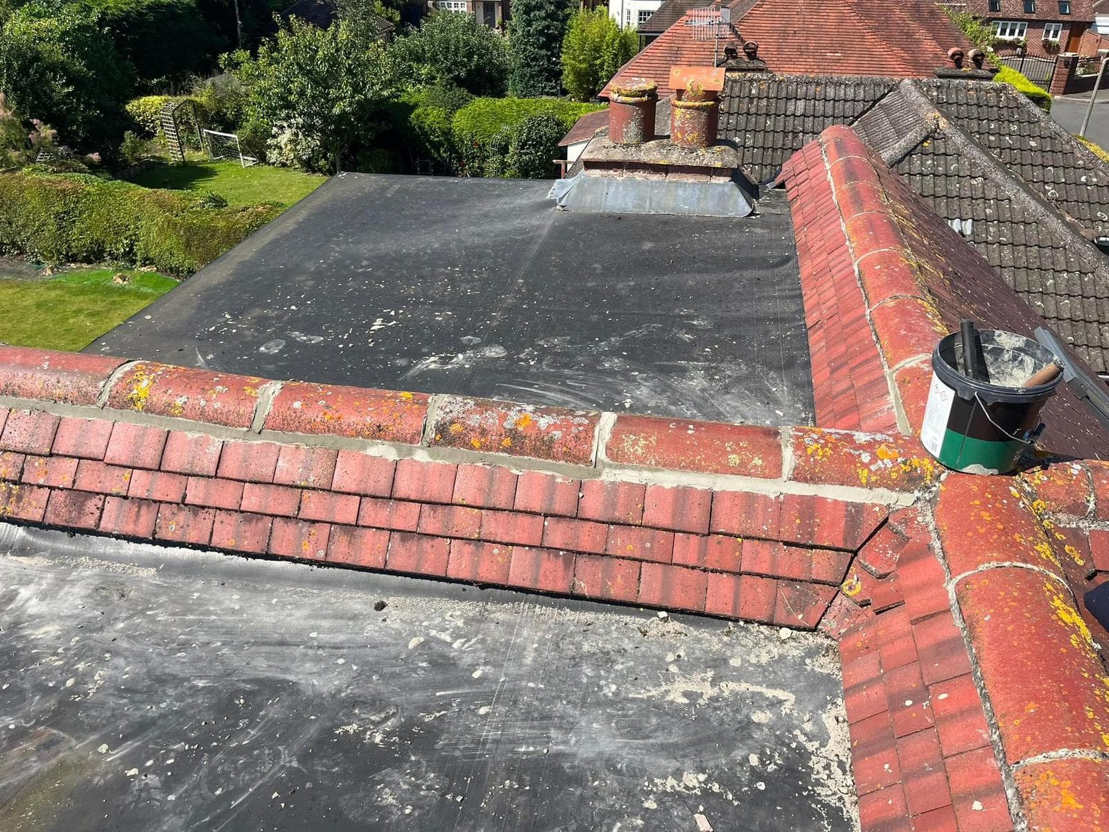 Completed Flat Roof Surface