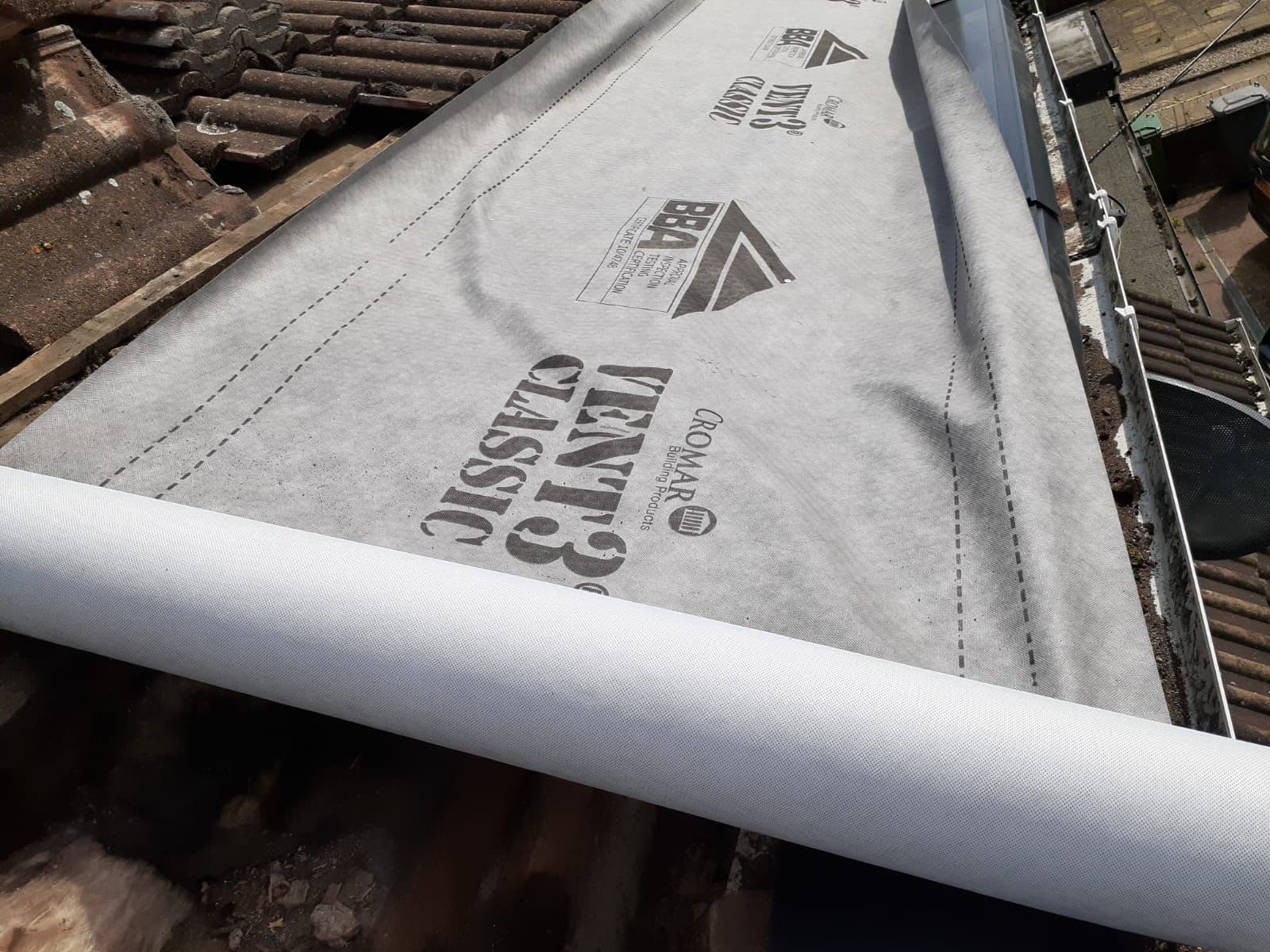 Roof Underlay & Weatherproofing