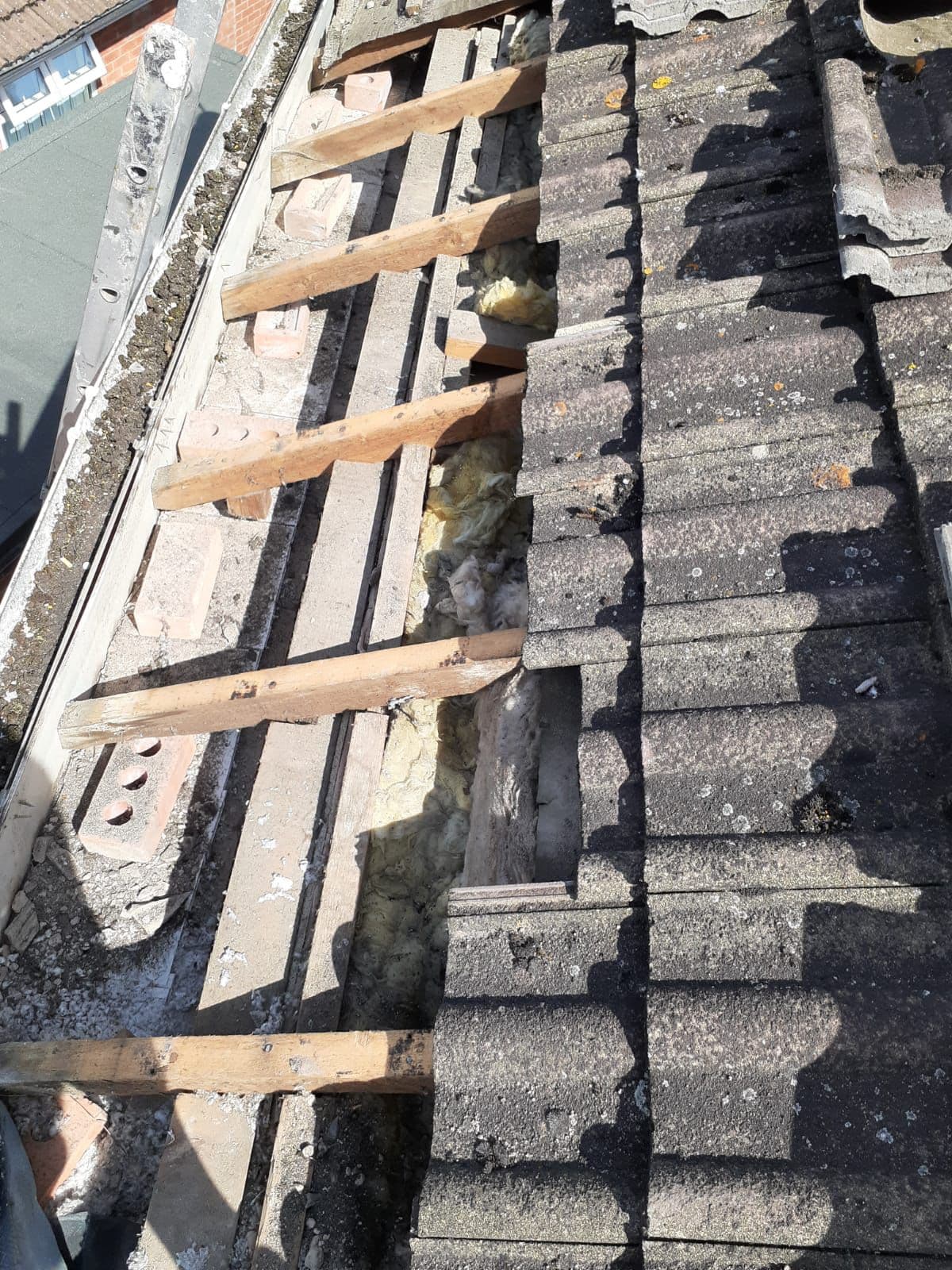Flat Roof Work In Progress